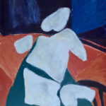 Frau-am-Fenster-80x60-cm-Akryl-auf-Leinwand-2021