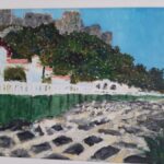 Parque El Majuelo, 40 x 50 cm, Akryl auf Leinwand